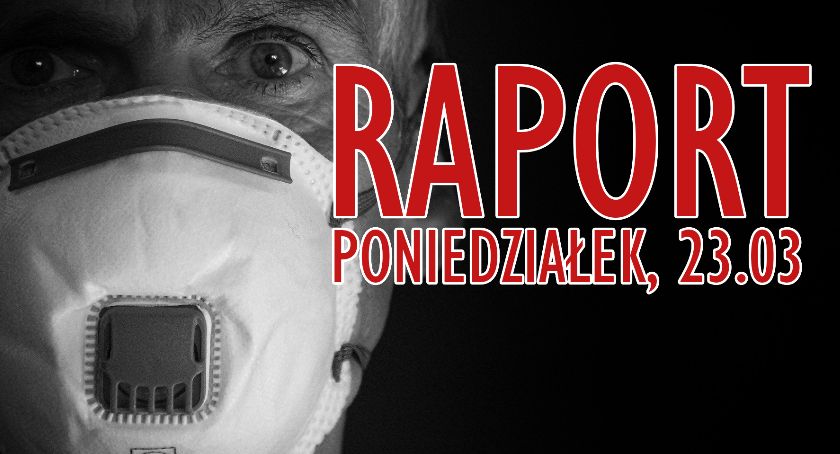 KORONAWIRUS W POWIECIE - PONIEDZIAŁKOWY RAPORT (23.03)