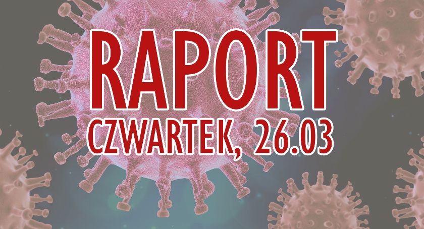 KORONAWIRUS W POWIECIE - CZWARTKOWY RAPORT (26.03)