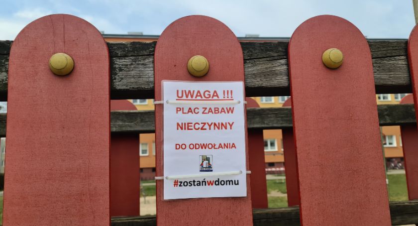 Place zabaw w Złotowie nieczynne