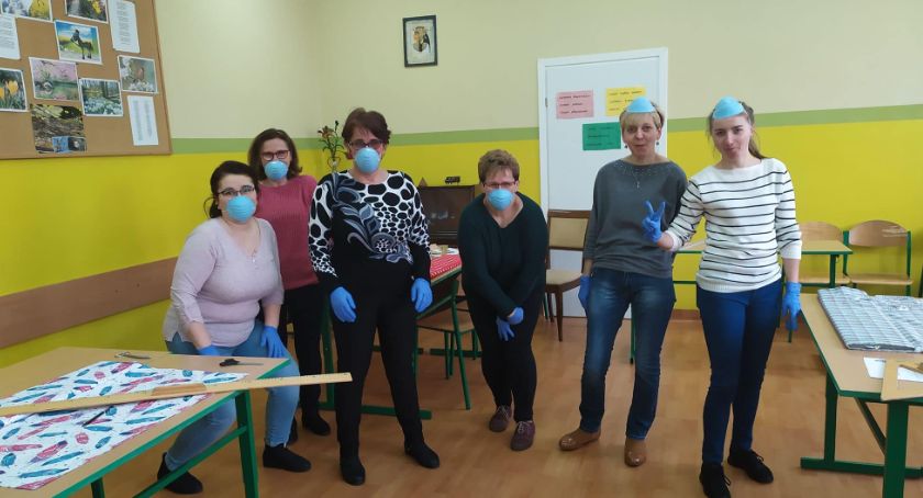 Ruszyła akcja szycia maseczek w gminie Lipka