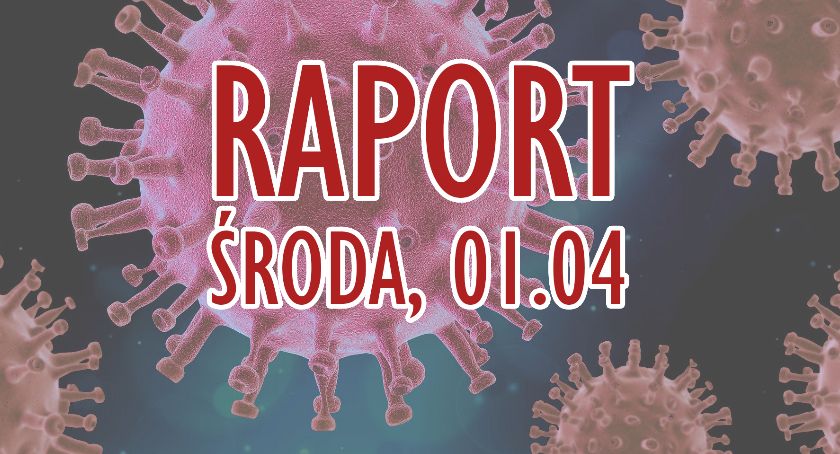KORONAWIRUS W POWIECIE - ŚRODA (01.04)