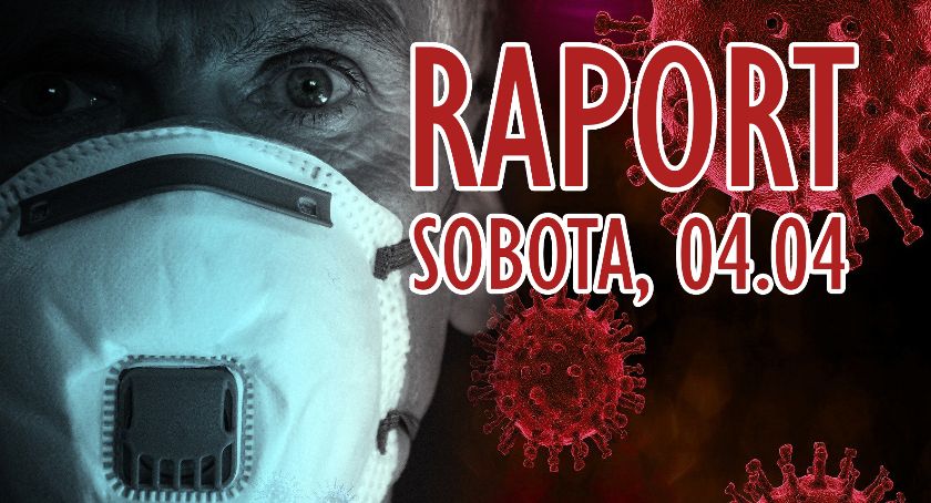 RAPORT Z POWIATU - KORONAWIRUS (sobota, 04.04)