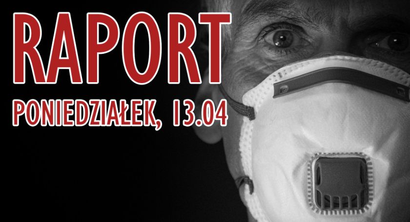 Koronaraport na dzień 13 kwietnia 2020 r.