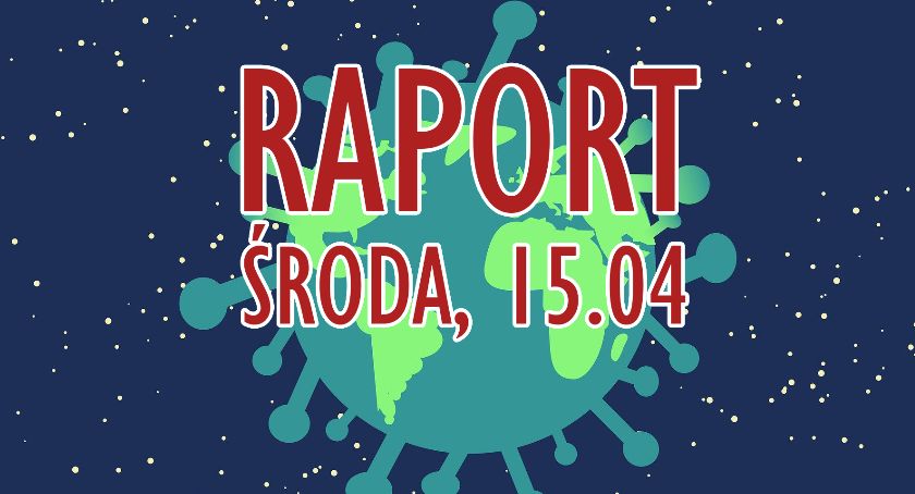 RAPORT Z POWIATU - KORONAWIRUS (środa, 15.04)