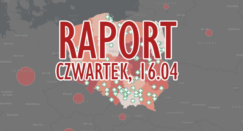 KORONAWIRUS W POWIECIE - CZWARTEK (16.04)