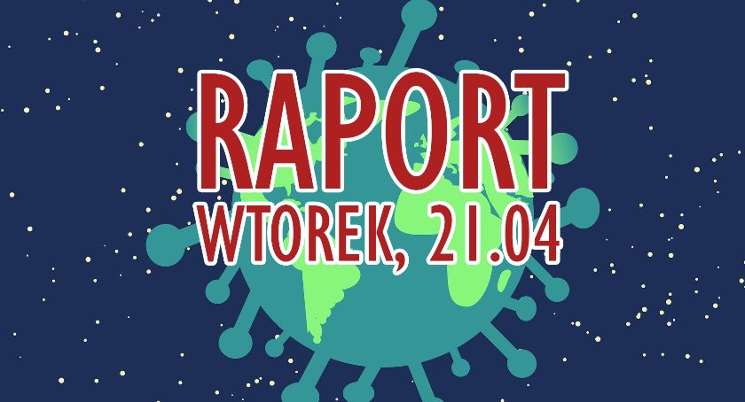 KORONARAPORT POWIATOWY - wtorek, 21.04