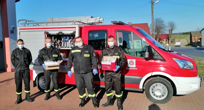 Maseczki trafiły do mieszkańców Podróżnej
