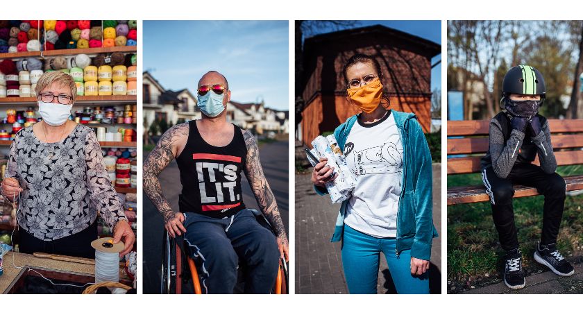 Weekendowa Galeria Ludzi w Maskach