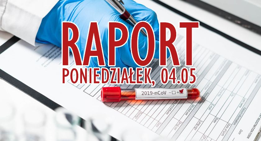 KORONAWIRUS W POWIECIE - poniedziałek, 04.05