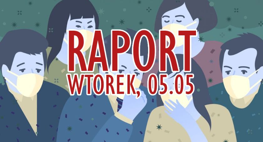 RAPORT Z POWIATU - KORONAWIRUS (wtorek, 05.05)