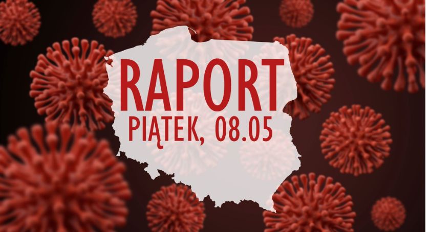 Koronaraport - piątek 08.05.2020