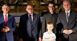 Łobżeniczanie na urodzinach patronki miasta