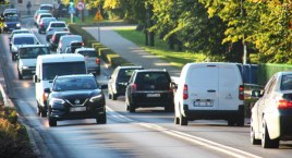 Ogromna ilość pojazdów w powiecie