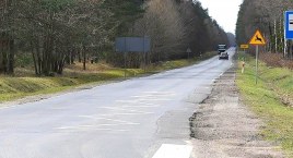 Do granicy powiatu nową drogą
