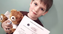 7-letni Jasiek uratował mamę po wypadku