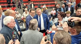 Morawiecki w Złotowie z Polską jednej prędkości