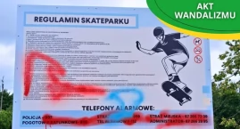 Wandalizm na skateparku w Jastrowiu. Nowa tablica z &hellip;