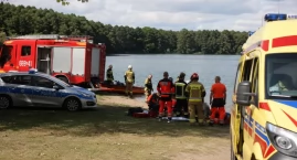 Dramat nad jeziorem Łąkie. Ponad półtorej godziny wa&hellip;