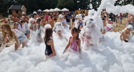 Piana zalała plażę przy Jeziornej!