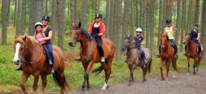 Boże Ciało w siodle (03-07.06.2015) - aktywnie, 50 przyjaznych koni do wyboru, pomorskie lasy - spra