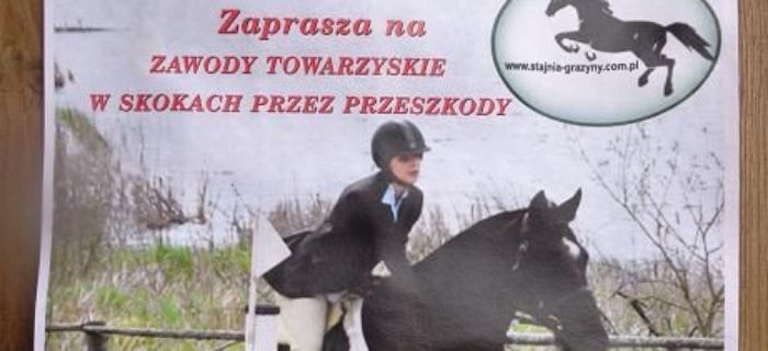 Zawody towarzyskie w skokach przez przeszkody