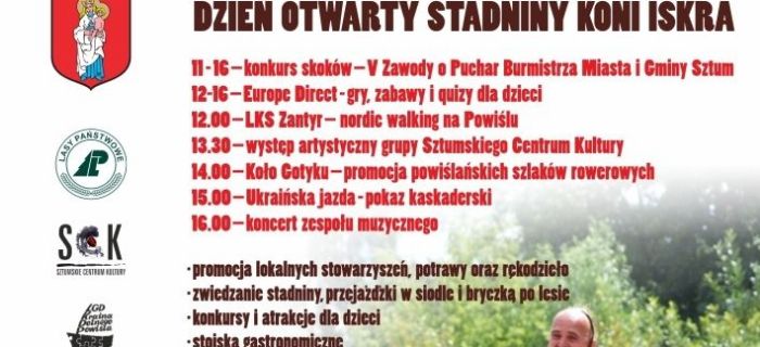 Piknik z ISKRĄ oraz V Zawody Jeździeckie o Puchar Burmistrza Sztumu