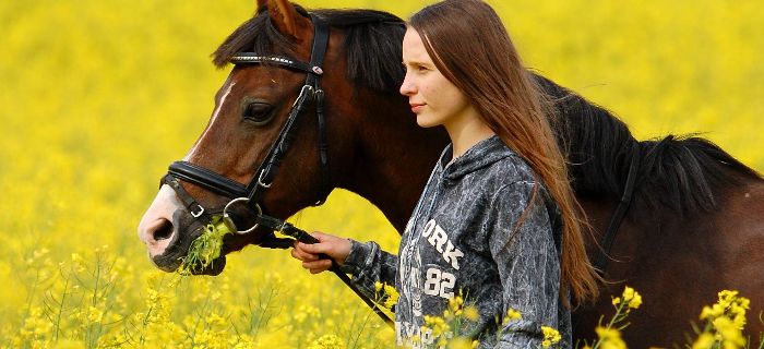 Młoda Mistrzyni o koniach i jeździeckim bezpieczeństwie