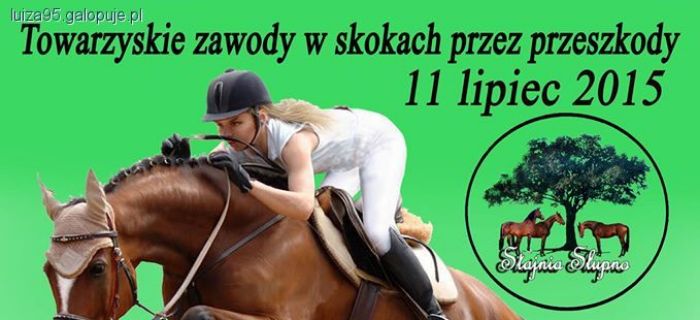 Towarzyskie zawody w skokach przez przeszkody