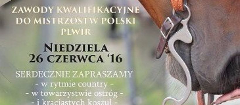 ZAWODY KWALIFIKACYJNE DO MISTRZOSTW POLSKI PLWIR - 26 czerwca 2016 Młodzikowo