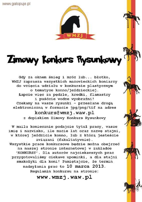 Konkurs rysunkowy WMZJ