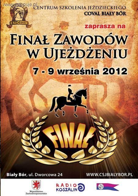 Biały Bór zawody ujeżdżeniowe finał 2012