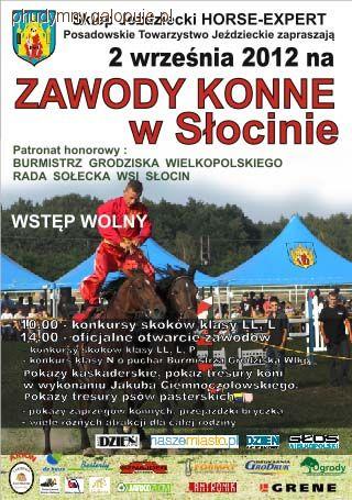 II Regionalne Zawody Konne w Skokach przez przeszkody Słocin 2012 k/Grodziska Wlkp.