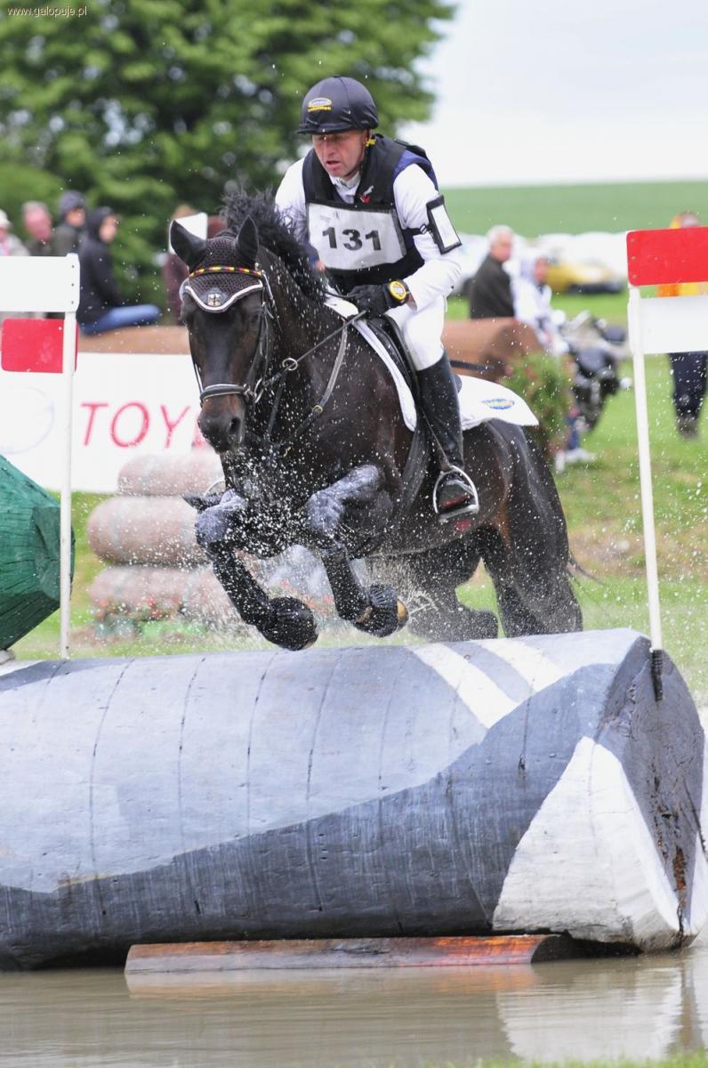 Kamil Rajnert drugi  w konkursie CIC2* - Strzegom Horse Trials 2012