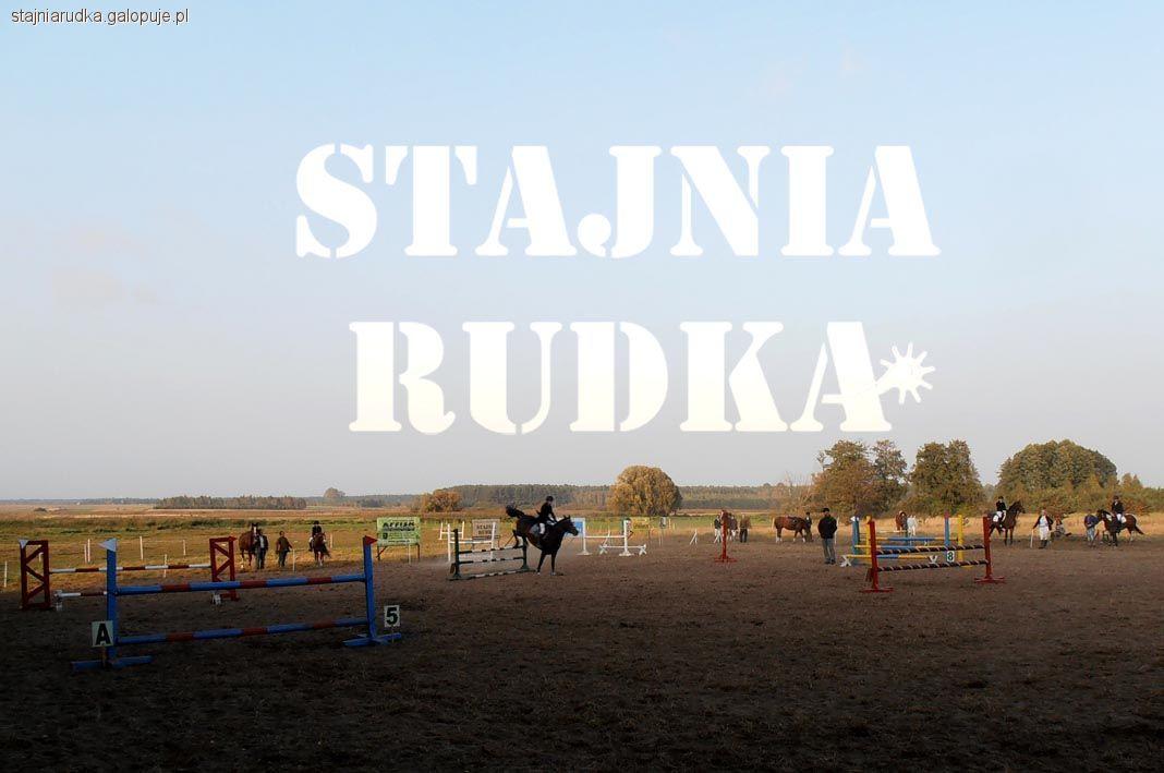 Pierwsze towarzyskie zawody w naszej stajni Rudka