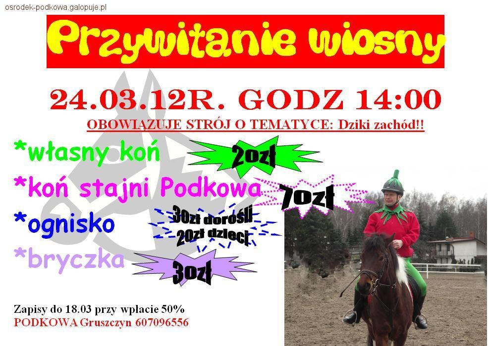 Przywitanie Wiosny w Stajni PODKOWA
