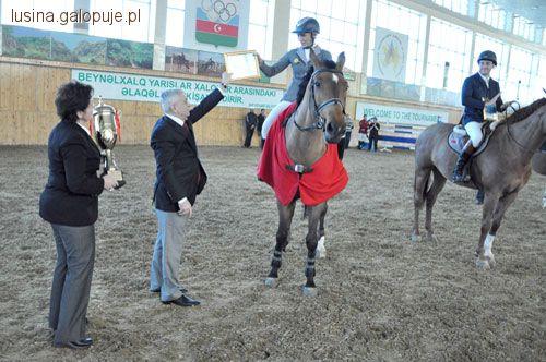 CSI2* - W Winter Cup Baku dla Oli Lusiny