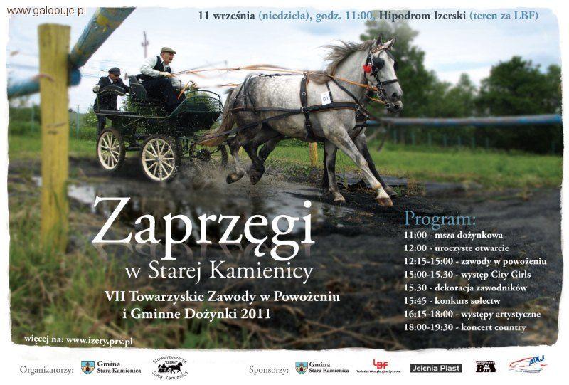 VII Amatorskie Zawody w Powożeniu Zaprzęgi w Starej Kamienicy