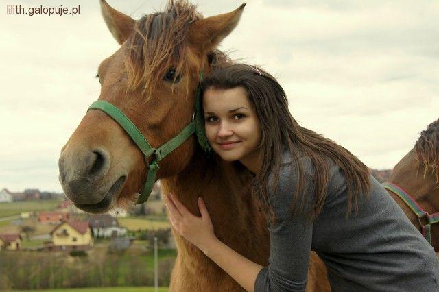 Galop na lonży - sobotnia jazda