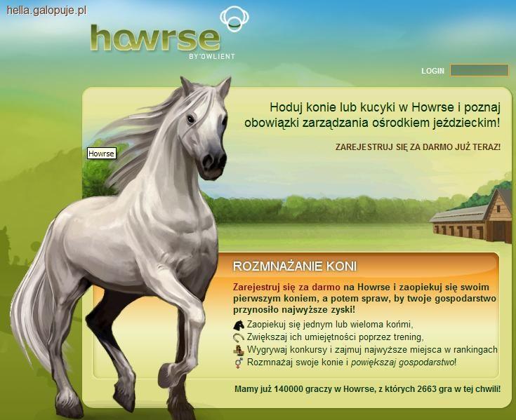 Howrse - teraz również po polsku