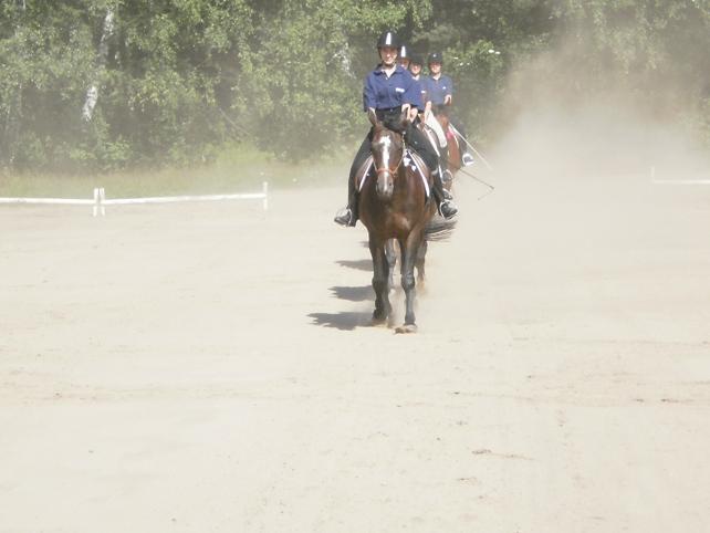 Obóz jeździecki lipiec Wrzesina 2010