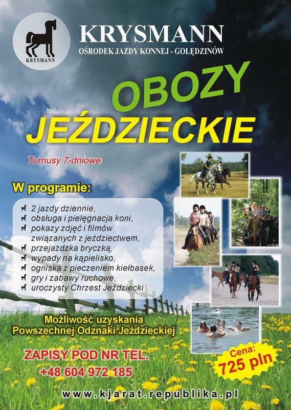 Obozy jeździeckie 2010 Golędzinów