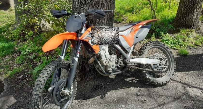 Odzyskali skradziony motocykl