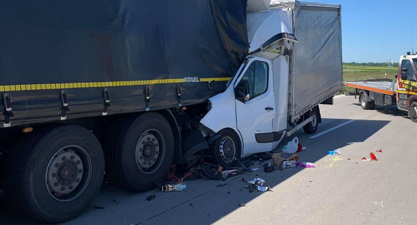 Śmiertelny wypadek na A4. Autostrada zablokowana. 