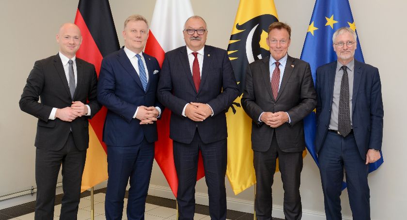 Marszałek Cezary Przybylski spotkał się z wiceprzewodniczacym Bundestagu