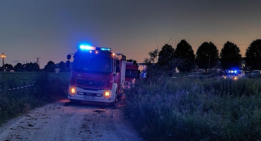W Strzegomiu rozbił się śmigłowiec. Nie żyją dwie osoby