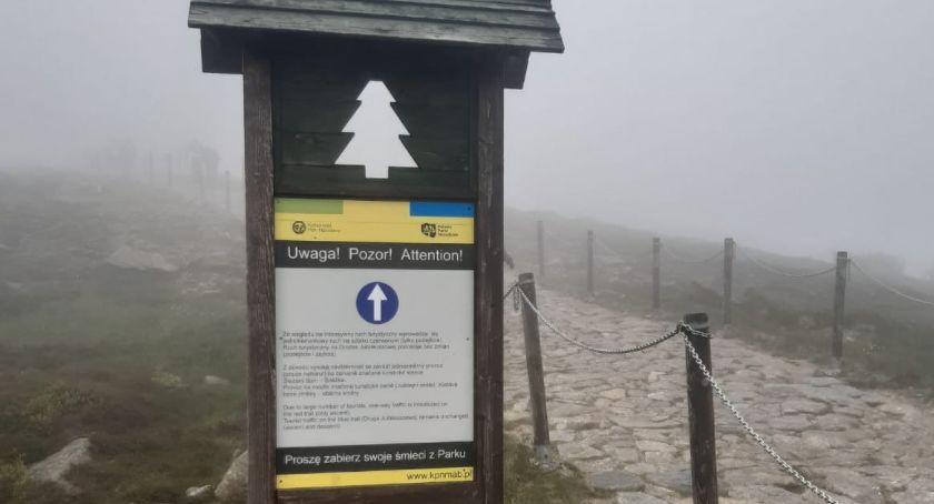 Ruch jednokierunkowy na Śnieżce