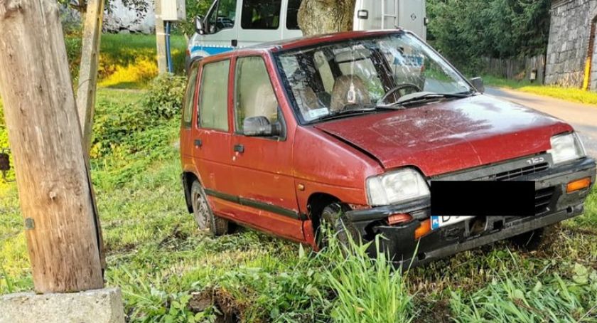 Nie chciał poddać się kontroli drogowej. 