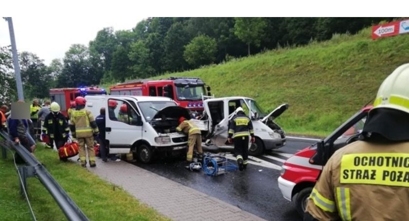 Zderzenie na DK3 w Kaczorowie. Utrudnienia w ruchu!