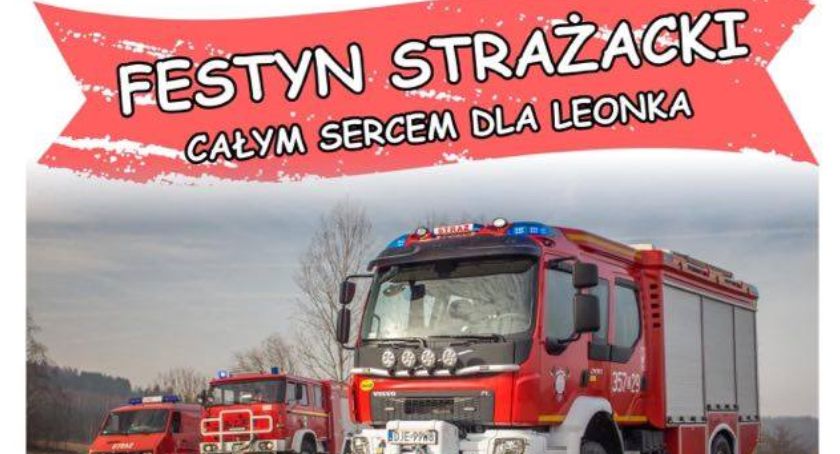 Całym sercem dla Leonka – zapraszamy na wyjątkowy festyn strażacki!