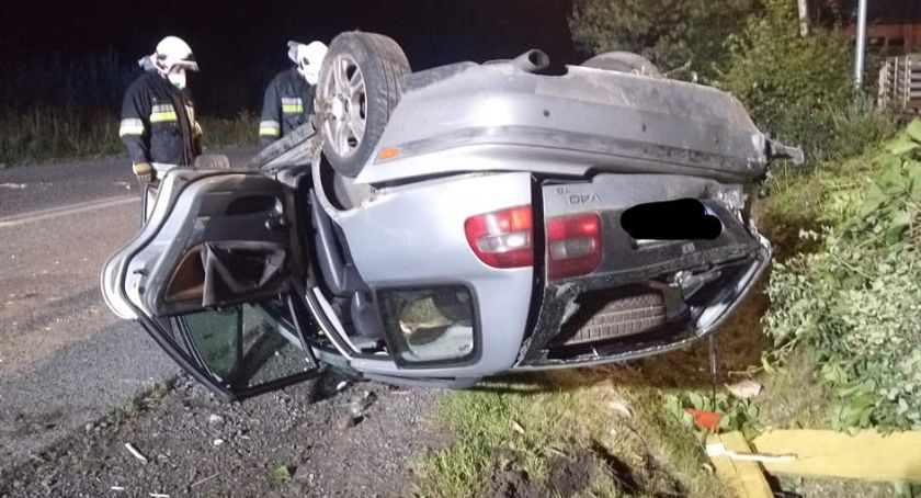 Dachowanie Volvo w Karpaczu